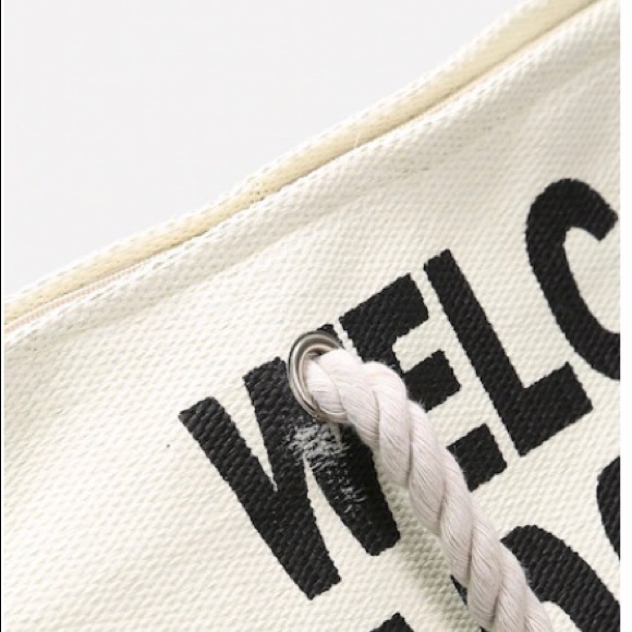 Giant “Welcome Aboard” Shoulder/Tote/Travel Bag - Picture 6 of 7